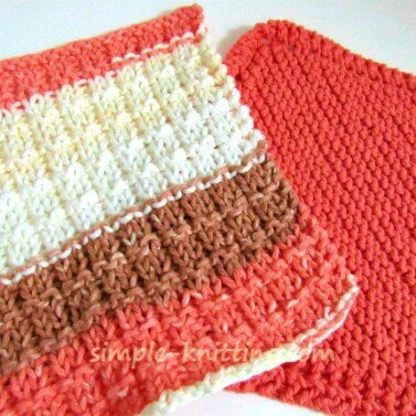 Easy beginner knitting projects