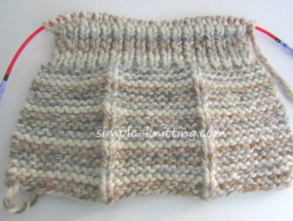 knitting slippers for beginners